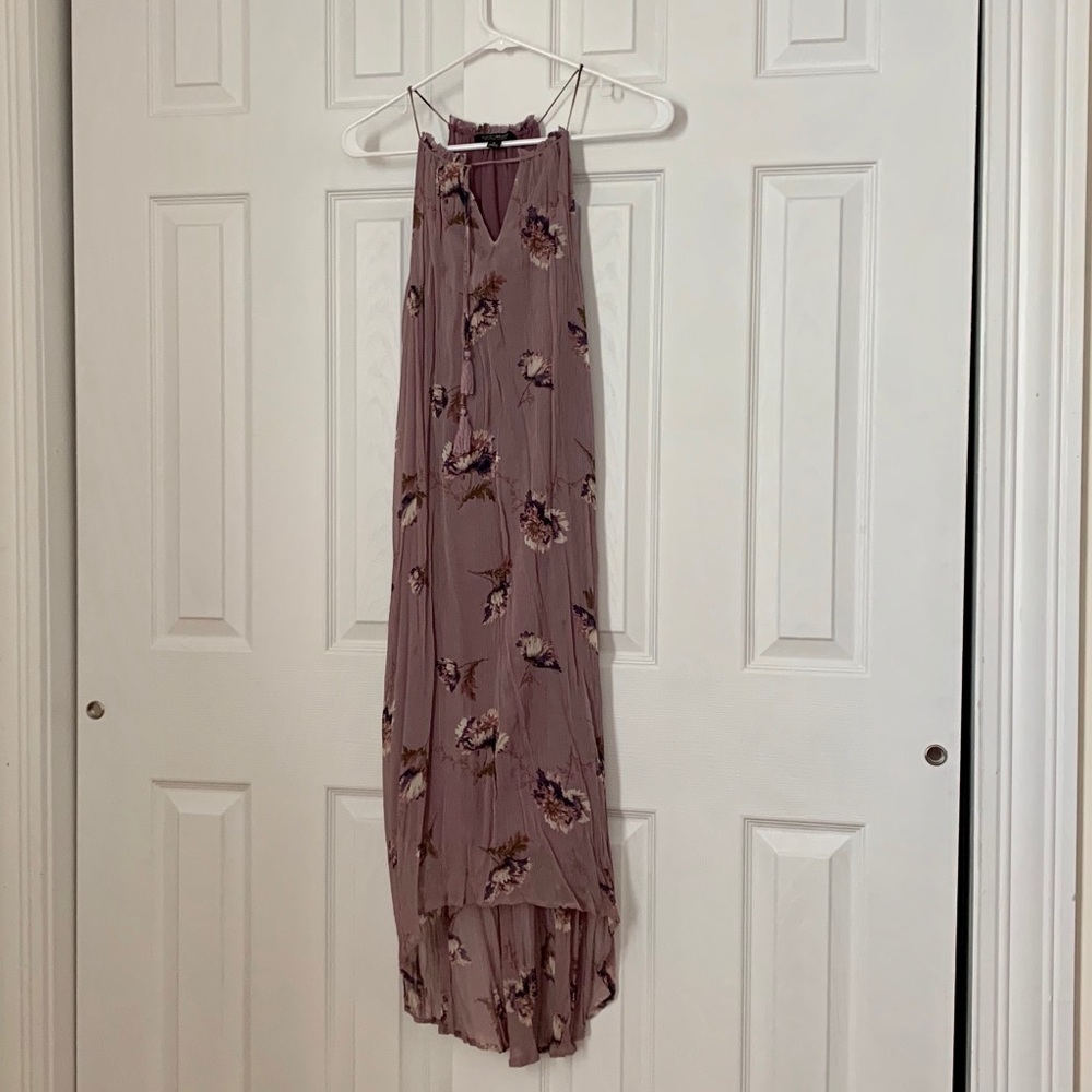 Flowy high low maxi dress